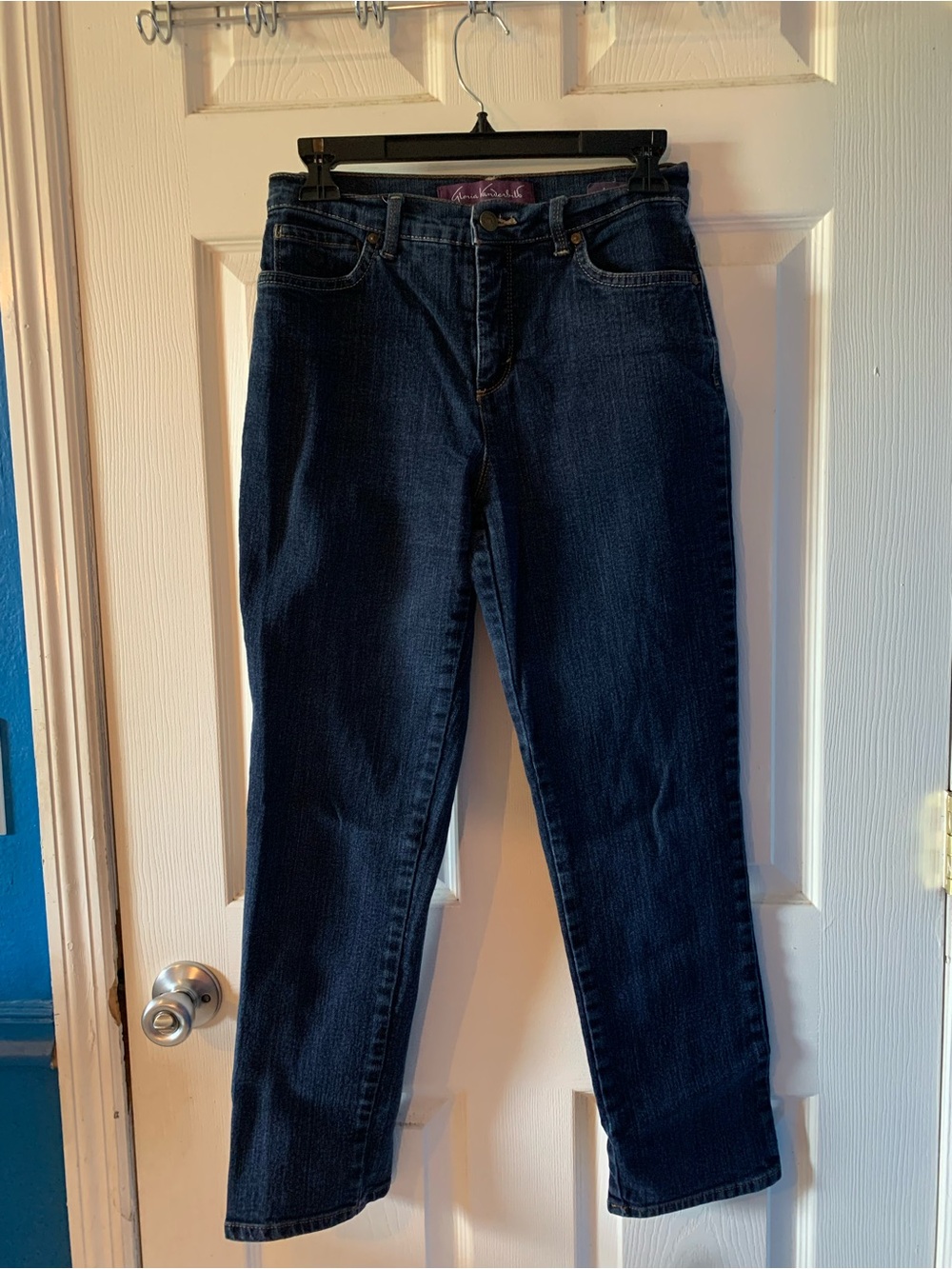 Gloria Vanderbilt Indigo Straight-Leg Jeans